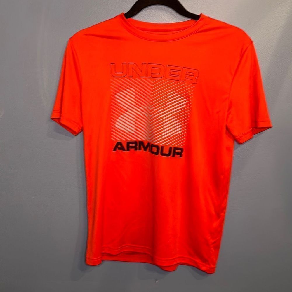 Under Armour Youth Loose Heat Gear Tee Red Size YXL